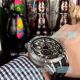 Top Graded Copy Roger Dubuis Silver Bezel Black Ruuber Strap Watch (3)_th.jpg